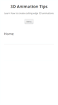 Mobile Screenshot of 3danimationtips.com